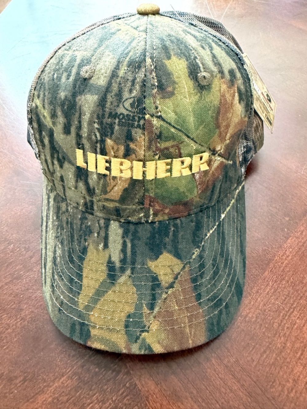 Liebherr Camouflage Baseball Cap - Green/Brown NWT